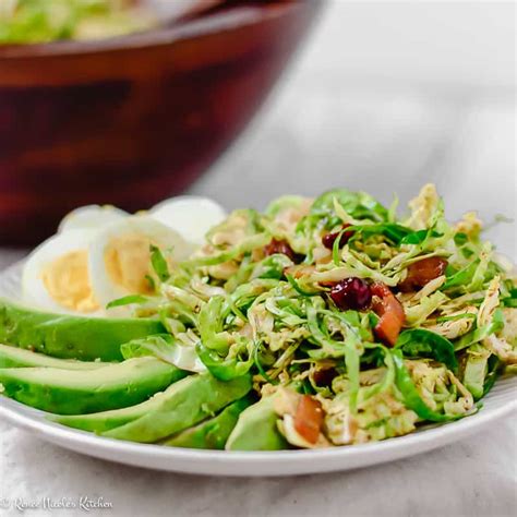 shaved brussels sprouts salad renee nicole s kitchen