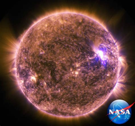 Photo Of The Day Nasa Captures Mid Level Solar Flare On The Sun