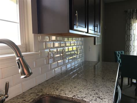 The word bevel means to reduce to. Beveled subway backsplash - jewelry for your kitchen ...