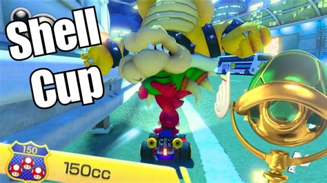 Mario Kart 8 Deluxe Shell Cup Grand Prix Gameplay 150cc Youtube