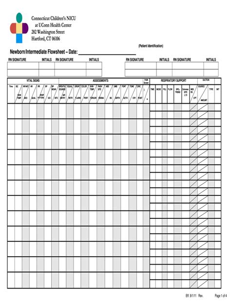 Nicu Report Sheet 2011 2024 Form Fill Out And Sign Printable Pdf