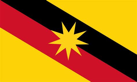 Download Sarawak Flag Pdf Png   Webp