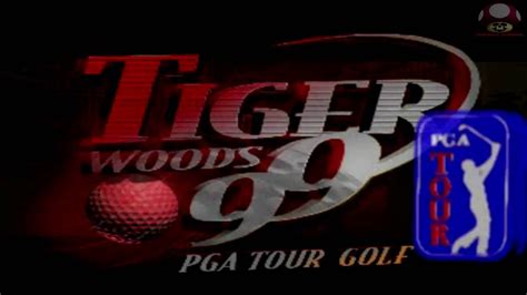 Tiger Woods 99 Pga Tour Golf Playstation Intro Youtube