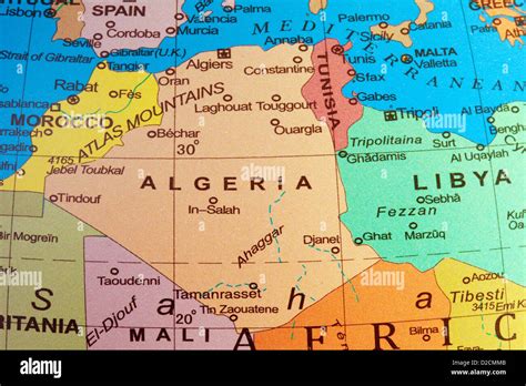 Pokrytec Provoz Mo N Prehistorick Algeria Mapa Tvrtek Exert Jednotka