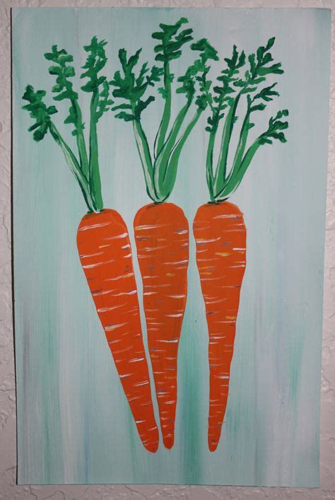 Carrot Art Art Painting Graphic Art
