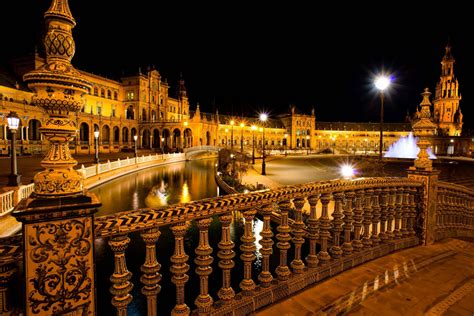 Hintergrundbilder : 2048x1367 px, Stadt, Nacht-, Sevilla, Spanien