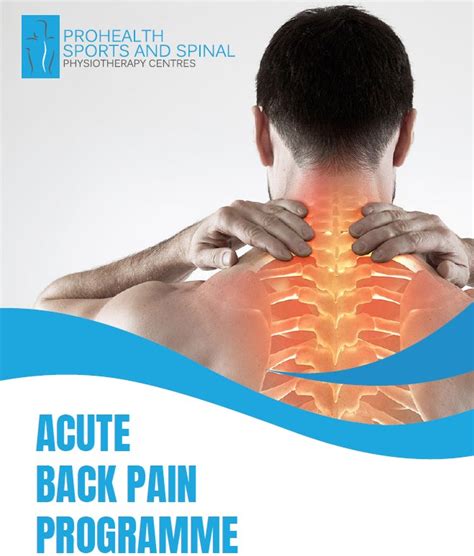 Acute Back Pain Programme Sportsandspinalph