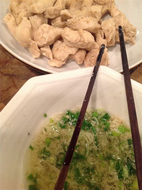 Five Spice Steamed Chicken With Ginger Scallion Oil Recipe