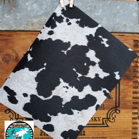 Faux Cowhide Fabric Etsy