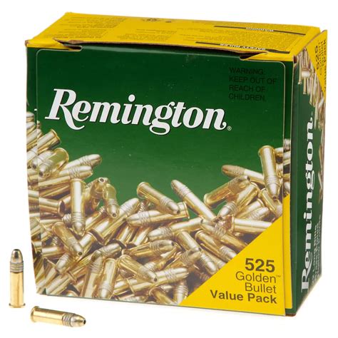 Remington Golden Bullet Hp 22 Lr 36 Grain Rimfire Rifle Ammunition
