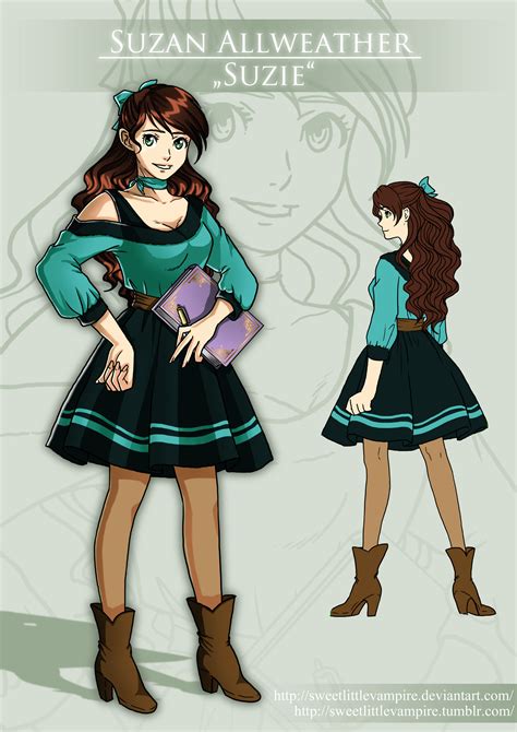 Introducing Ace Attorney Oc Suzan Allweather By Sweetlittlevampire On