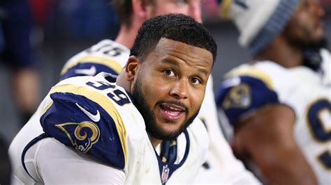 His strength, which was highlighted last summer. Watch: Aaron Donald bench presses nearly 500 lbs with ease ...