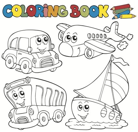 Vehicle Coloring Pages Printable Jambestlune