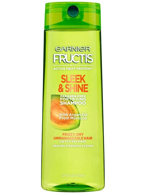 Sleek And Shine Shampoo Frizzy Hair Care Garnier Fructis