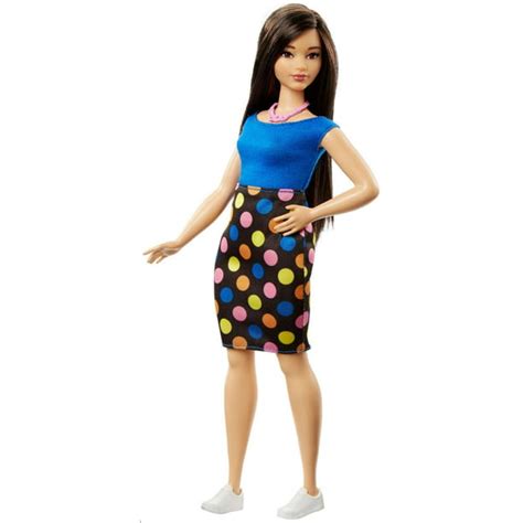 Barbie Fashionistas Polka Dot Fun Curvy Body Doll