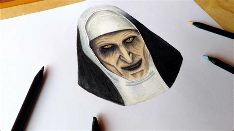 Drawing The Nun How To Draw The Nun Como Dibujar A La Monja