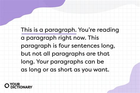 How Many Sentences Are In A Paragraph Writing Guide Yourdictionary