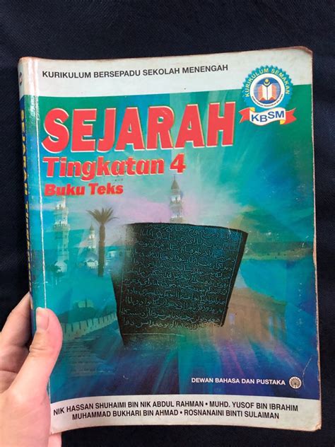 Buku Teks Sejarah Tingkatan Pdf Kbsm Spm Sejarah Tingkatan Buku Riset