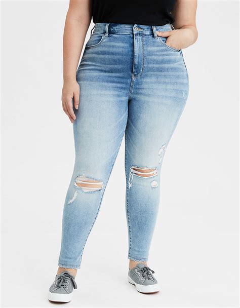 Ae Next Level Curvy Highest Waist Jegging Jeans Outfit Women Curvy