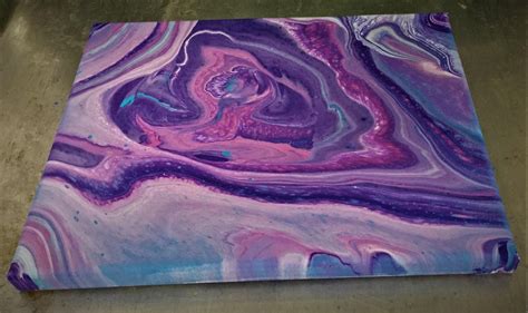 How To Do An Acrylic Paint Pour Visual Motley