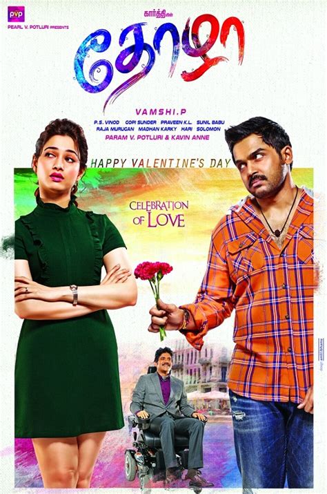 This movie is 2 hr 14 minutes in duration and is available in hindi language. TAMIL MOVIES- TORRENTS: Thozha (2016)