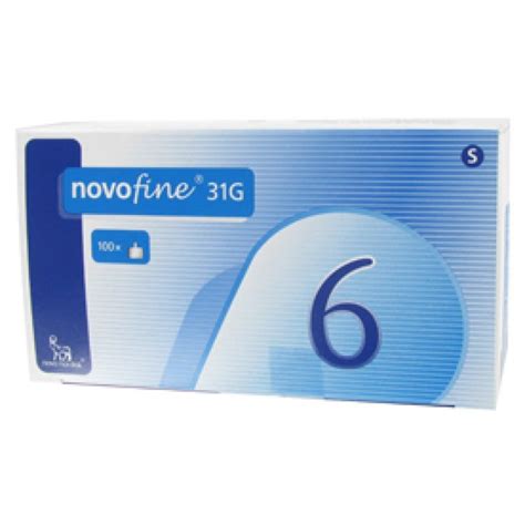 NovoFine Aghi Insulina 31G 6mm 100 Pezzi Farmacia Loreto