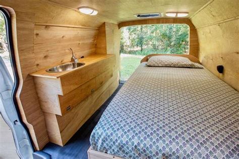 Eco Friendly Converted Van Home Is Full Of Hidden Features Curbed