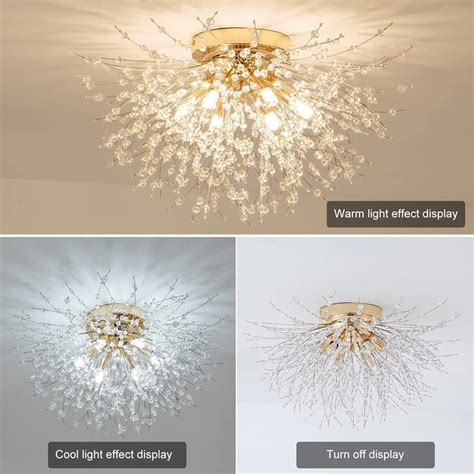 Sputnik Flush Mount Ceiling Light