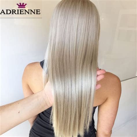 Hot Fashion Straight Hair Clip In On Hair Extensions 26 Inch 65cm Length Super Long Blonde Hair