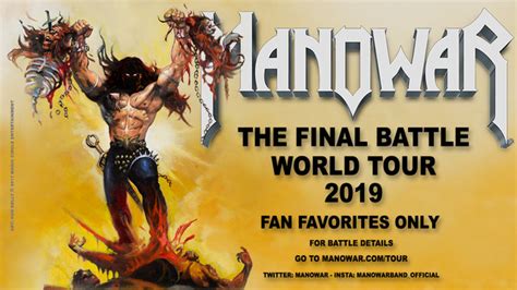 Manowar The Final Battle I Ep 2019 Dioses Del Metal