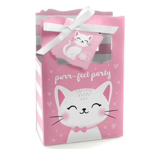 Big Dot Of Happiness Purr Fect Kitty Cat Kitten Meow Baby Shower Or