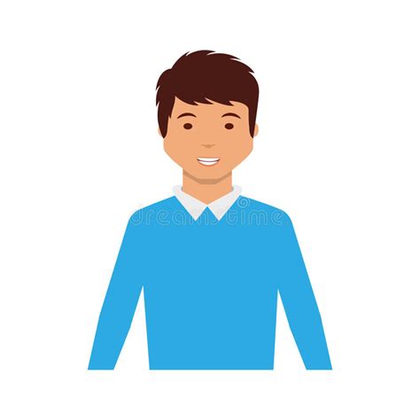 Young Man Avatar Character Stock Illustration Illustration Of Adult