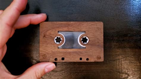 Wooden Cassette Tape Is A Veneer Stackup Seeking A Few Good Walkmen