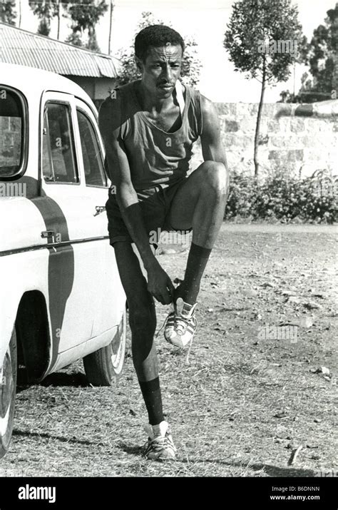 Abebe Bikila 1932 73 Etheopian Runner Who Was Twice Olympic Marathon