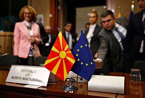 North Macedonia Encouraged To Stay Committed To European Objectives