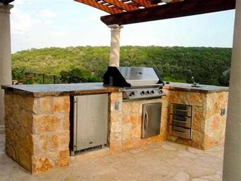 Outdoor refrigerators, sinks, faucets, and storage solutions are. Outdoor Kitchen - Austin, TX - Photo Gallery - Landscaping ...