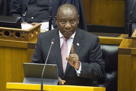 Did the speech live up to expectations? Ramaphosa Speech / Watch Ramaphosa Delivers Speech Via ...