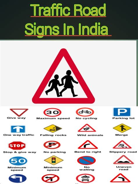Road Signs In India