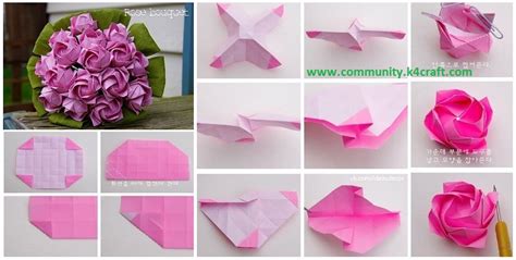 How To Make Paper Roses Origami