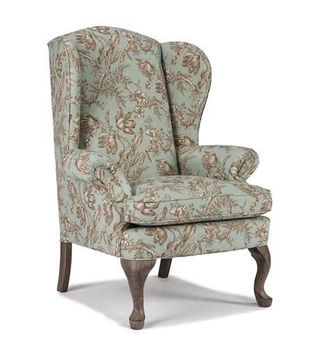 Elegant vintage tufted barrel back wing club chair upholstered in sumptuous sage green velvet and finished with brass nailheads. Vendor 411 Wing Chairs 0710 Sylvia Wing Back Chair ...