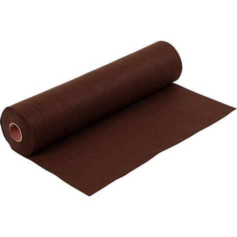 Felt Dark Brown By The Metre W45cm Thickness 15 Mm 180 200 Gm2