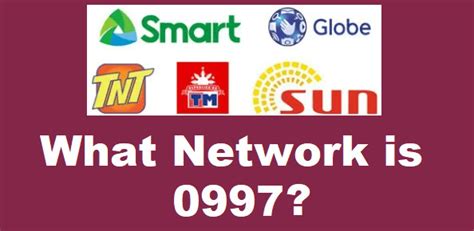 0997 What Network Is It Globe Telecom Mobile Number Prefix