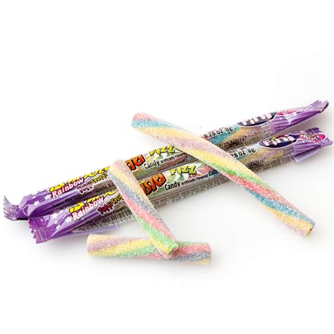 Rainbow Fizz Twister Cream Filling Tutti Frutti • Gummies And Jelly