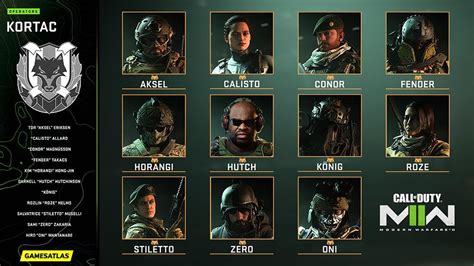 Cod Modern Warfare 2 Operators List And Skins 2022
