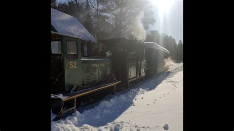 Steam Powered Snow Plow Train Youtube