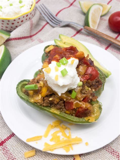 Heck, if you wanted you could even make this with ground turkey, and top it with shredded. Best 30 Low Calorie Stuffed Bell Peppers - Home, Family ...