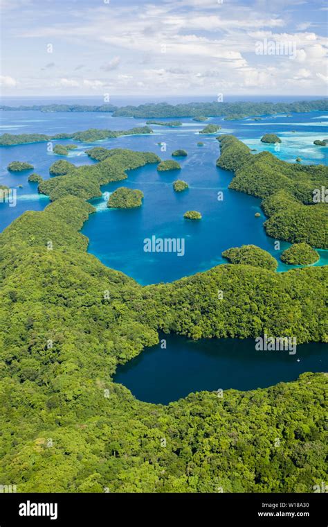 Rock Islands Of Palau Pacific Micronesia Palau Stock Photo Alamy