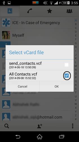 Convert And Import Excel File Contacts To Android Phone Address Book