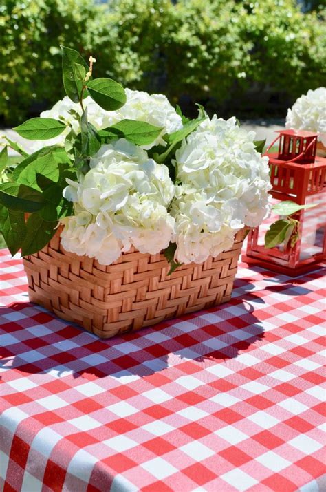 Diy Floral Picnic Baskets — From Scratch With Maria Provenzano