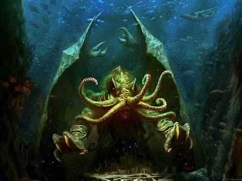 Cthulhu Full Hd Wallpaper And Background Image 1920x1440 Id130082